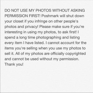 ❗️PLEASE DO NOT USE MY PHOTOS TO SELL YOUR ITEMS ❗️